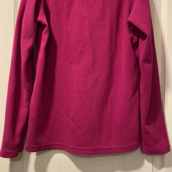 REI Kids’ XL Fuchsia Fleece Pullover - Picture 7 of 8